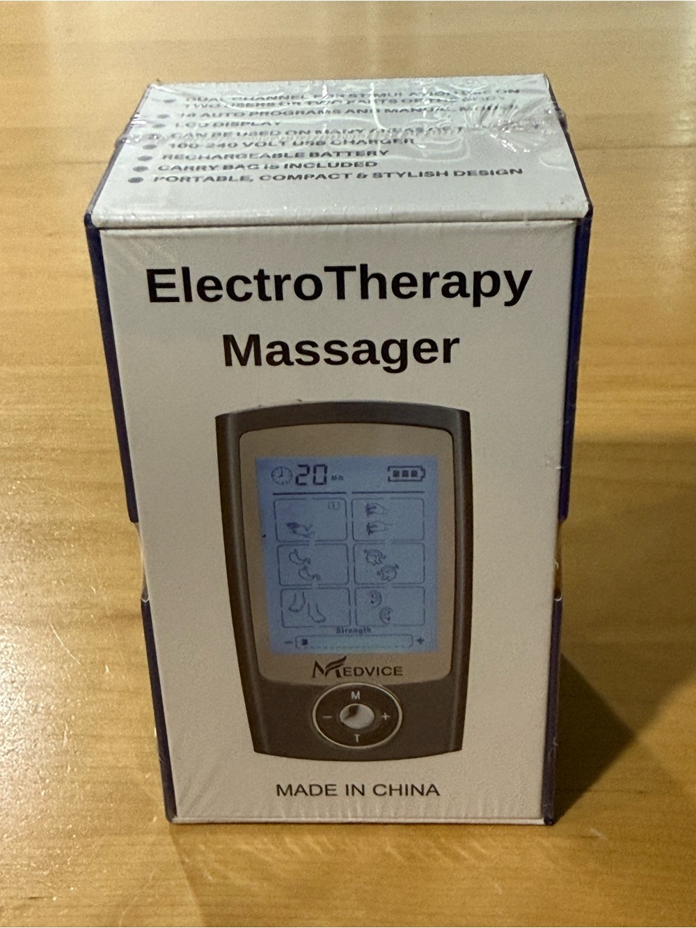 Medvice MV-950 Rechargeable Muscle Stimulator With 16 Modes Brand New Sealed.